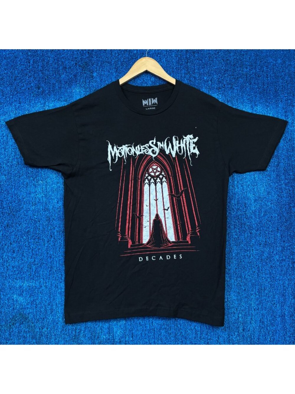 Motionless in White Decades Album Tracklist Metalcore Tee L